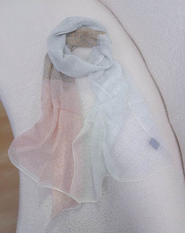 Loewe silk scarf 45X180cm E070703